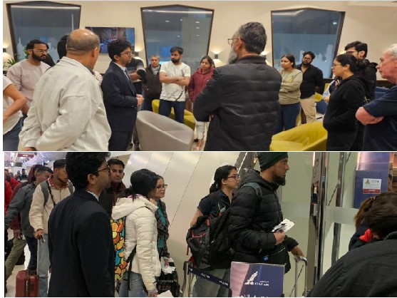 Indian Embassy Aids Stranded Passengers in Kuwait