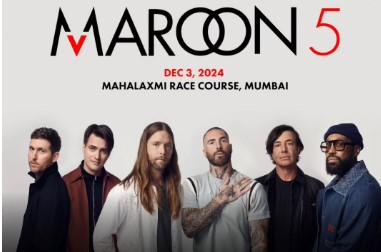 Maroon 5 Touches Down for Mumbai Debut Concert