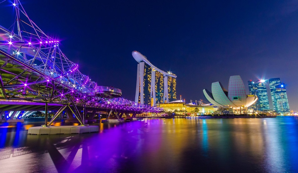 Marina Bay in Singapore