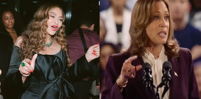 Beyonce, Kamala Harris