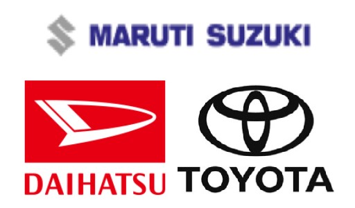 Suzuki, Toyota, and Daihatsu Motor