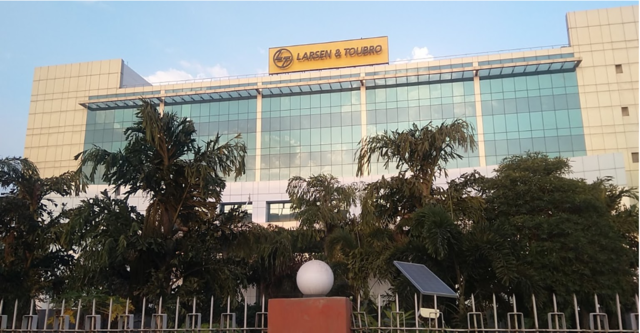 Larsen & Toubro Office at Faridabadhttps://commons.wikimedia.org/wiki/File:Larsen_%26_Toubro_Office.png